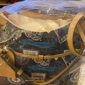 WILLING TO TAKE OFFERS!!!! Dooney & Bourke Luggage Stickers Crossbody.